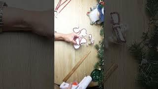 Geniale Weihnachtsengel aus Moosgummi mit Glitzer Pfeifenputzern diy basteln christmas [upl. by Ihcas]