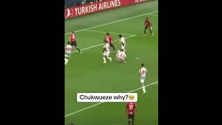 Samuel Chukwueze of AC Milan acmilan football soccer [upl. by Layap]