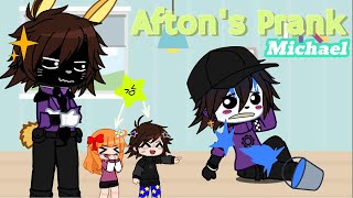 Aftons Prank Michael GONE WRONG OLD AU [upl. by Cordelia]