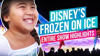 Disney’s Frozen On Ice – Entire Show Highlights [upl. by Aihtenyc]