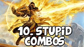 10 Stupid Ways To Kill Your Opponent Hearthstone SixShooter Tavern Brawl [upl. by Yanal]