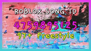 97 Freestyle Roblox Song IDsCodes [upl. by Loren105]