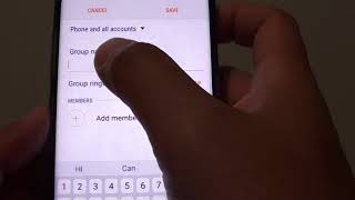Samsung Galaxy S8 How to Create a Contact Group [upl. by Lawler225]