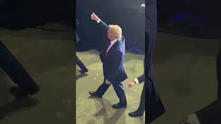 Shocking moment a cell phone is THROWN at Trump [upl. by Benjy995]