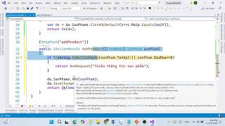 KTPM Tạo ASP NET Core API CRUD  Test API bằng Postman [upl. by Kralc]