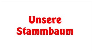 Unsere Stammbaum mit Text  Die Wenzels [upl. by Ragg]