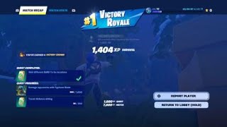 Fortnite Chapter 6 Katana Victory Royal [upl. by Cadman]