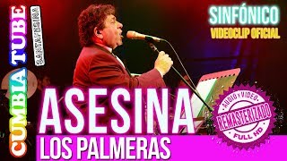 Los Palmeras  Asesina  Sinfónico  Audio y Video Remasterizado Full HD [upl. by Ebbarta542]