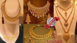 Tanishq Jewellery with Weight and Price  Tanishq Gold Necklace Collection in Hyderabad Bday Offer [upl. by Niwdog]