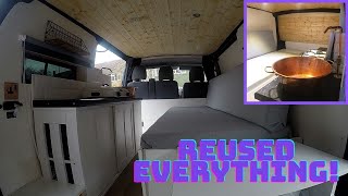 Budget Mercedes Vito Van Conversion Time Lapse [upl. by Melania681]