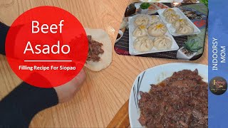 Beef Asado Filling Recipe For Siopao  Indoorsy Mom [upl. by Suzette]