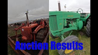 Olson Fall Auction Results [upl. by Alsi]