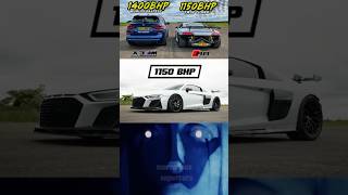 X3M Competition vs R8 TwinTubro bmw x3m r8 race supercars [upl. by Nevanod]