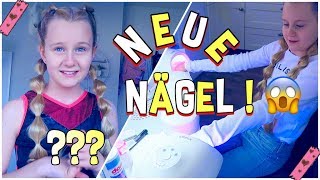 ICH GEHE DAS ERSTE MAL INS NAGELSTUDIO  MaVie Noelle Family Vlog [upl. by Adraynek964]