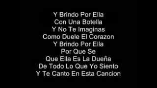 Brindo Por Ella Letra Pasabordo Nuevo 2013 [upl. by Tamra572]