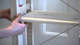 In 35 seconds Ikea IVAR Shelving Unit Assembly [upl. by Robma]