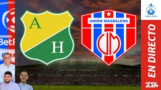 🎙️ ⚽ ATLETICO HUILA VS UNIÓN MAGDALENA En Vivo hoy 🔵🔴 Partido Unión Magdalena Hoy [upl. by Atniuq926]