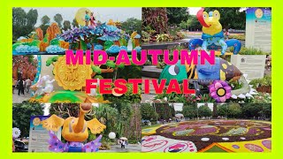 MidAutumn Festival at Garden by the bay gardenbythebay midautumnfestival singapore [upl. by Annatnas]