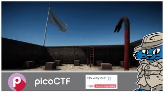 Teleporting Through Walls with Cheat Engine  quotNo Way Outquot PicoCTF 2023 [upl. by Miltie22]