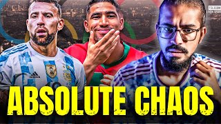 Argentina vs Morocco at Paris 2024 Olympics was ABSOLUTE CHAOS [upl. by Brown]