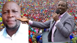 quotNAHURUMIA RUTO SANA HANA KURA MT KENY LAKINI RIGGY G AKI NA KURA RIFT VALLEY ONE TERM quot MALEMA [upl. by Ailin]