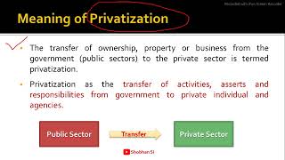 Privatisation of Education in India  BEd and MEd Notes  PPT [upl. by Marlon]