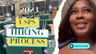 USPS Hiring Process 2023 [upl. by Charita]