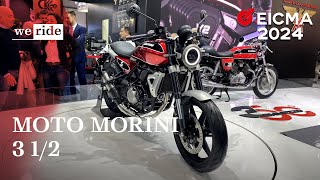 Moto Morini 3 12  LIVE da EICMA 2024 [upl. by Komara525]