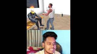 Ghost Rider 😱  Indian Bike Driving 3D  Funny Story therifanio shorts [upl. by Nosylla]