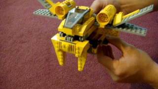 LEGO StarCraft 2 Terran Viking Transforming [upl. by Dowzall]