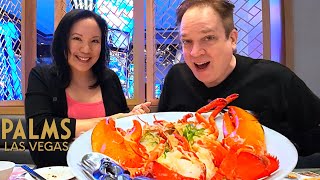 We Ate Lobster at the Palms Las Vegas Most Luxurious Chinese Restaurant [upl. by Benji]