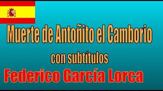 Muerte de Antoñito el Camborio con subtítulos [upl. by Dearman]