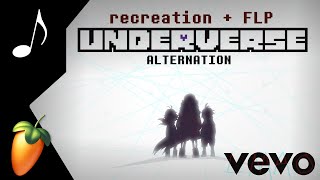 Underverse Intro Alternation Recreation  FLP [upl. by Ahsiuqel]