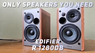 Edifier R1280 DB  Review More than Book Shelve Speakers [upl. by Yleen401]