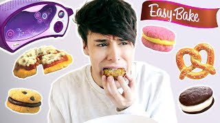 i only ate EASY BAKE OVEN foods for 24 hours [upl. by Jestude70]