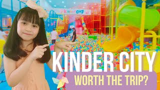 Kinder City Evia 2022 I Kinder City Vlog I Biggest Kinder City Branch I KinderCity Indoor Playground [upl. by Kerrill]