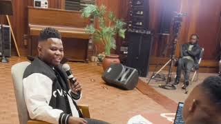 Getting to know Ayanda Ntanzi with Ps Abongile Mangala [upl. by Yenahpets397]