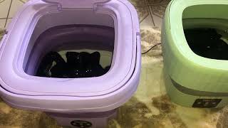 Is Temu Mini Washing Machine Collapsible Bucket Worth It March 25th 2023 [upl. by Thorsten]