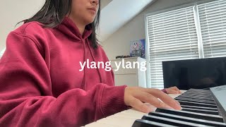 ylang ylang by FKJ short piano cover [upl. by Natloz104]