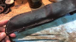 Cattaraugus 225Q Restoration Part 3 Handle Shape and Oil Treatment [upl. by Ahsiek]