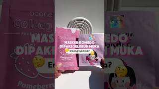 Masker komedo dipake seluruh muka emangnya bisa acone maskerkomedo peeloffmask maskerwajah [upl. by Deraj]