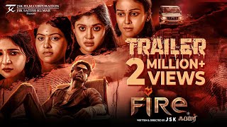 Fire  Trailer  Balaji Murugadoss  Chandini  Rachitha  Sakshi Agarwal Gayathri Shan Singampuli [upl. by Zetnahs596]