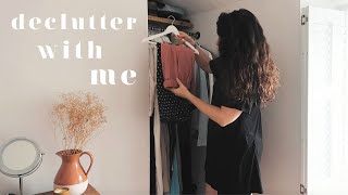 MINIMALISM SERIES  AutumnWinter Capsule Wardrobe Declutter [upl. by Ruhtracam]