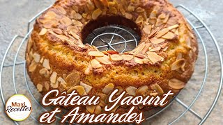 Gateau au Yaourt et aux Amandes  Recette Facile et Rapide [upl. by Mitchell]