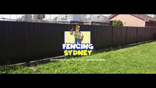 Colorbond Fencing Sydney [upl. by Justine]