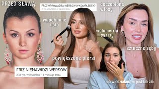 WERSOW vs NATURALNOŚĆ presja FRIZA obsesja wyglądu uzależnienie od poprawek [upl. by Rafa]