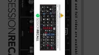 Behringer Model D  Easy Patches with Session Recall Sound Demo Short 1 sessionrecall [upl. by Weider]