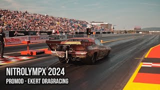 Nitrolympx2024  Pro Mod Car Ekert Dragracing [upl. by Laktasic]