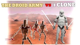 Geonosis  One Clone Vs The Droid Army PART 2  Blade amp Sorcery VR [upl. by Abba40]