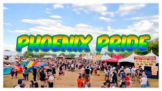 Phoenix Pride Festival 2022  Weekend Walk  Saturday  Opening Day  Phoenix Arizona [upl. by Thursby253]